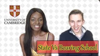 Cambridge Students Compare State and Boarding school | Seb Johns