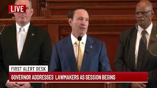 Governor Landry addresses lawmakers at start of session