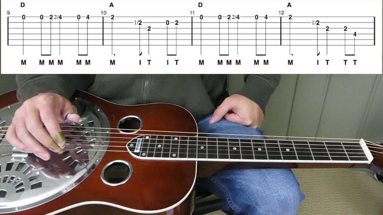 "The Irish Rover" FREE Beginner Dobro Lesson YouTube