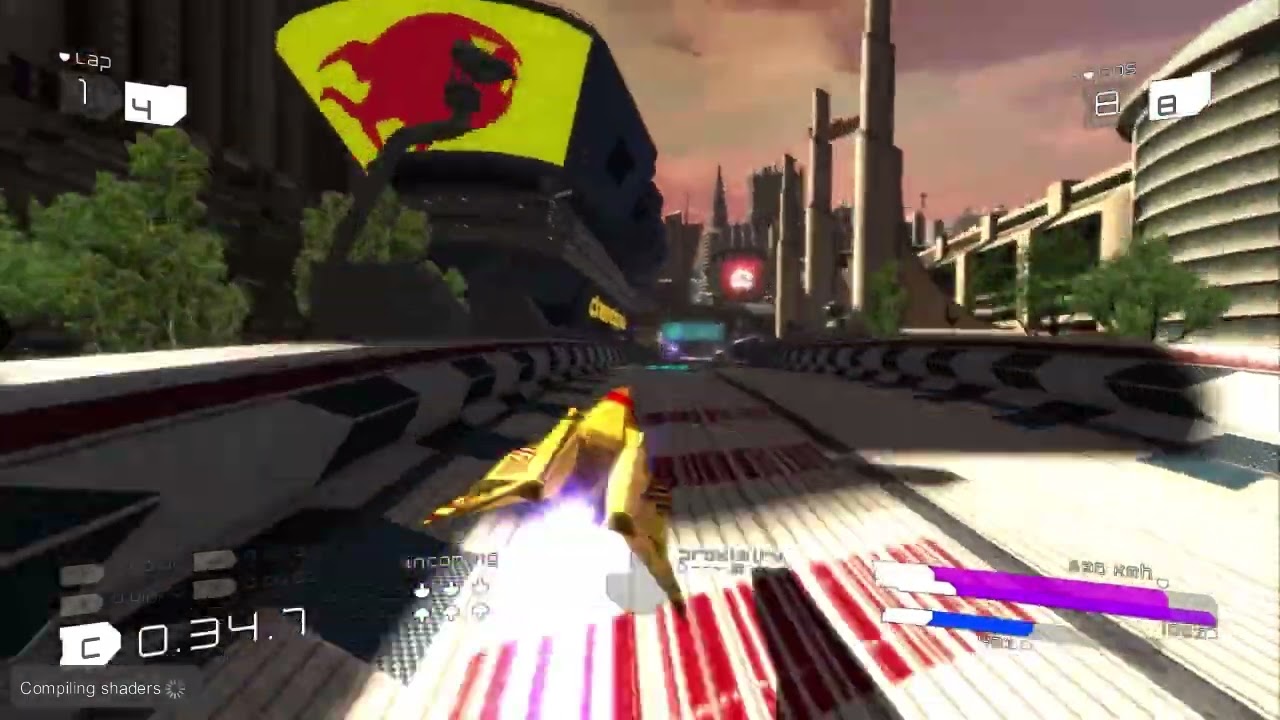 WipEout HD Pre-Alpha Build (2007) Showcase