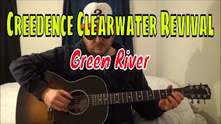 Creedence Clearwater Revival - Green River - Fingerpicking Guitar Cover