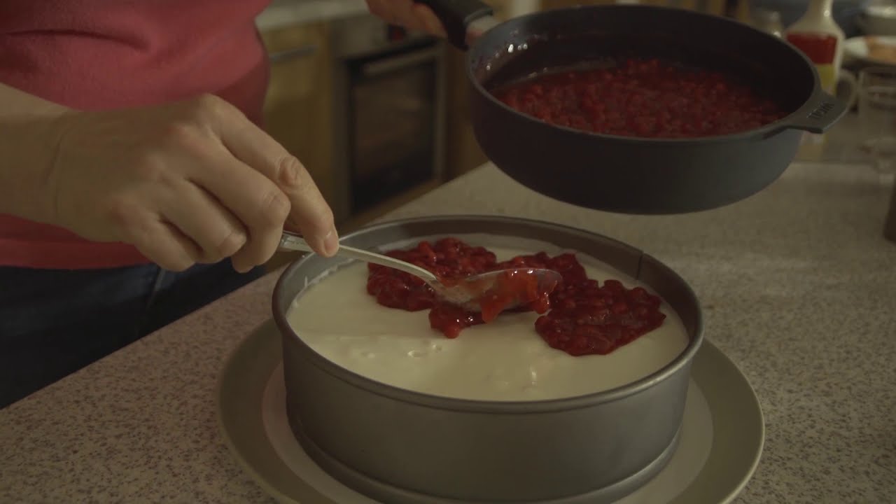 Recept na jogurtový cheesecake s ovocným želé nepečený │ Zuzana Machová