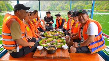 SAPA TV XUYÊN VIỆT ( Tập 94 ) THĂM HỒ BA BỂ BẮC KẠN ĂN TOÀN MÓN NGON CỦA NGƯỜI TÀY Ở TRÊN THUYỀN