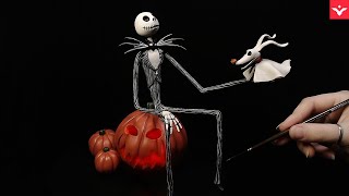 Sculpting JACK SKELLINGTON from The Nightmare Before Christmas