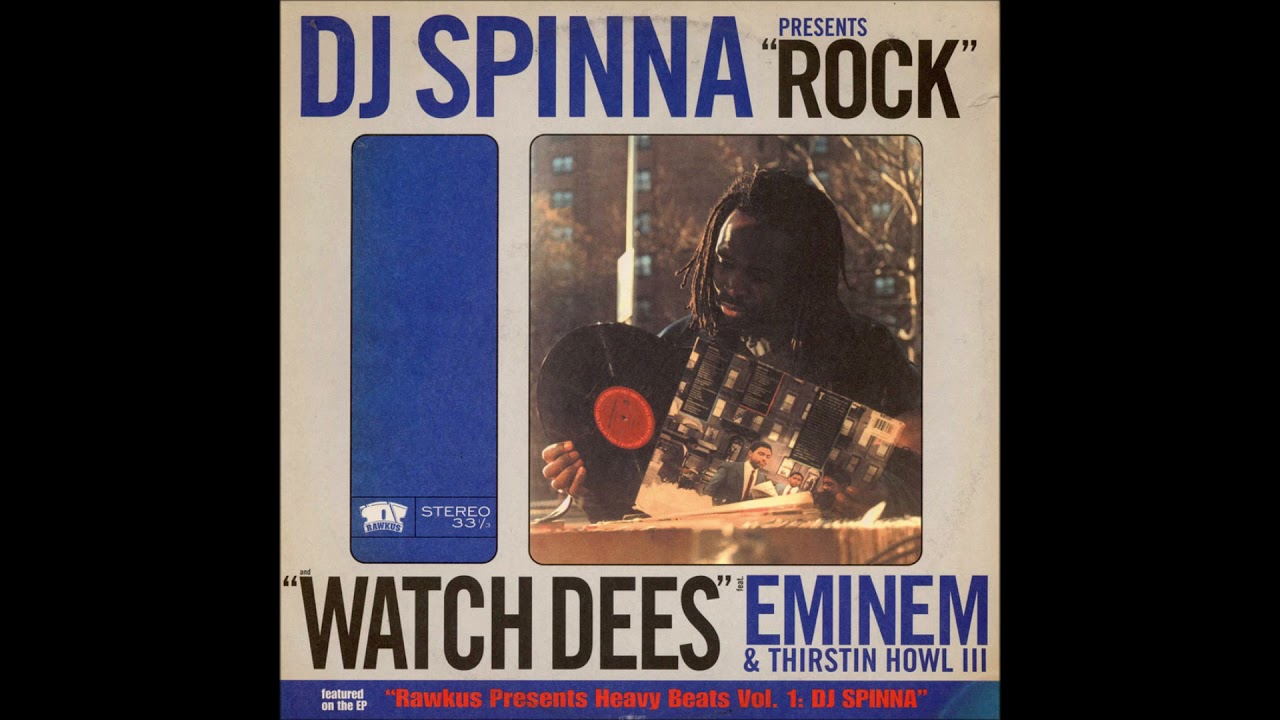 DJ SPINNA ROCK b/w WATCH DEES (1999 US ORIGINAL) SLASH RECORD