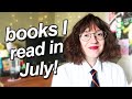 What i read in july