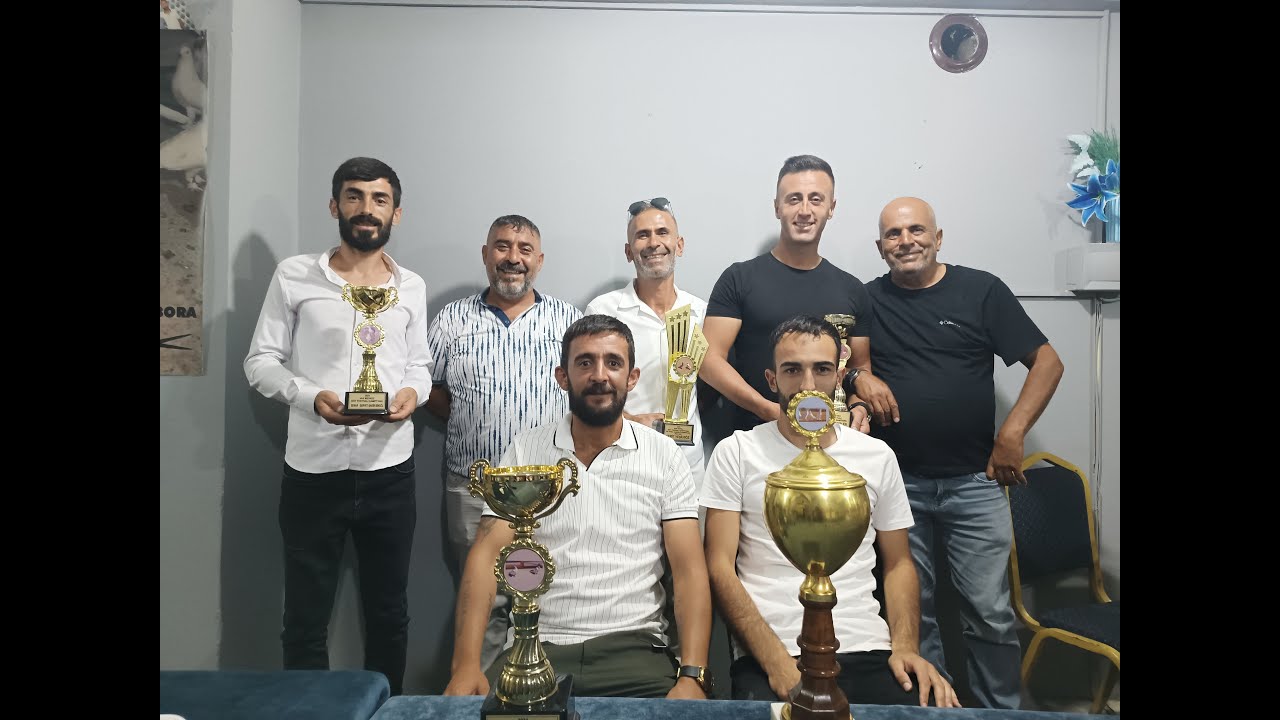 VAN KUŞU UÇUM REKORU 12 SAAT UÇURMA KUPA TÖRENİ FERİT YESİLGOZ