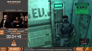 Metal Gear Solid | Any% (Meryl Ending) Speedrun by Mieslwd | BSG Annual 2026