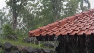 Download lagu Rain Sounds For Sleeping - 99% Instantly Fall Asleep With Rain And Thunder Sound At Night Rain