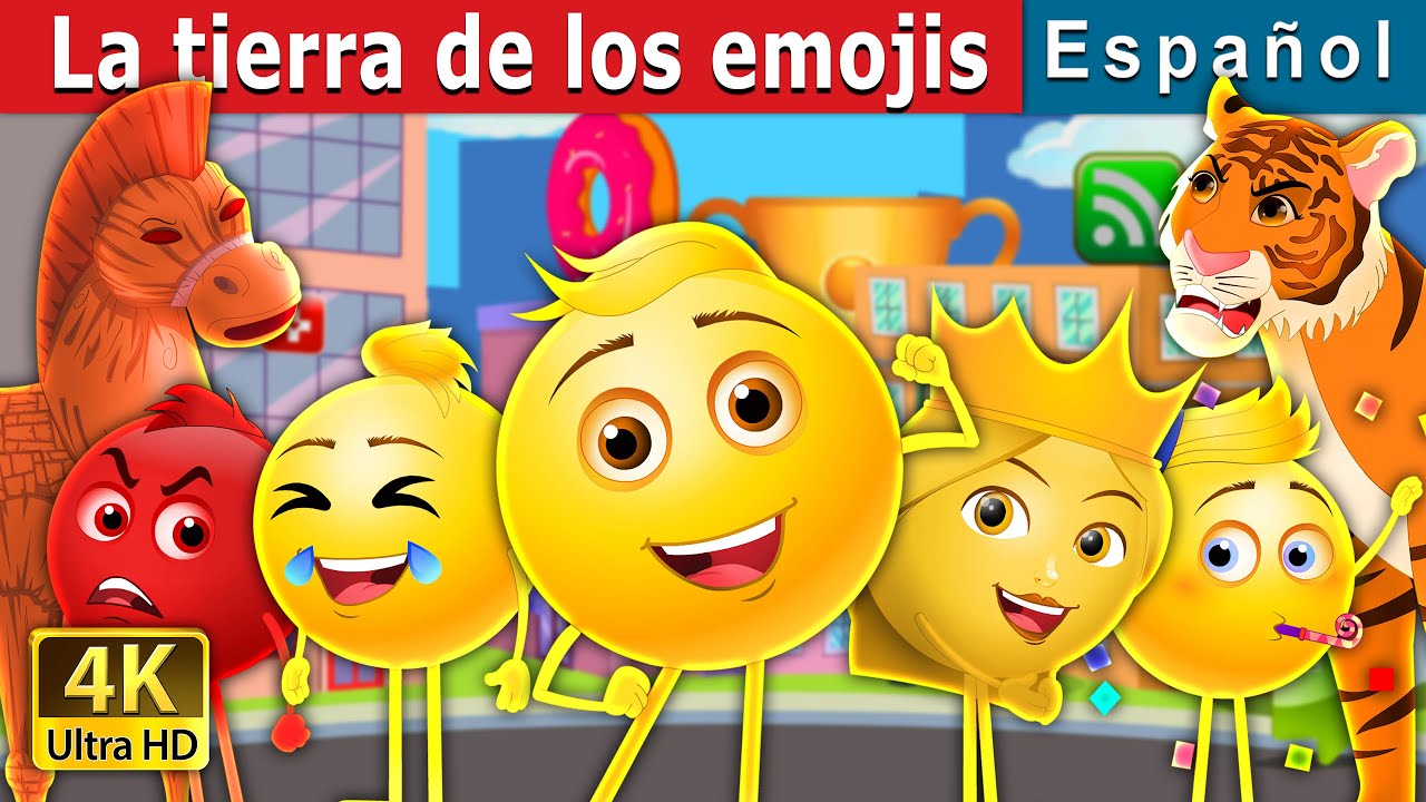 La tierra de los emojis | The Land of Emojis in Spanish |  @SpanishFairyTales - YouTube