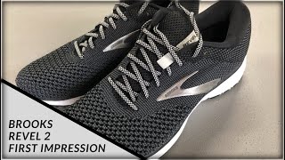 Brooks Revel 2 - Test Run & First Impression ($50 Shoe)