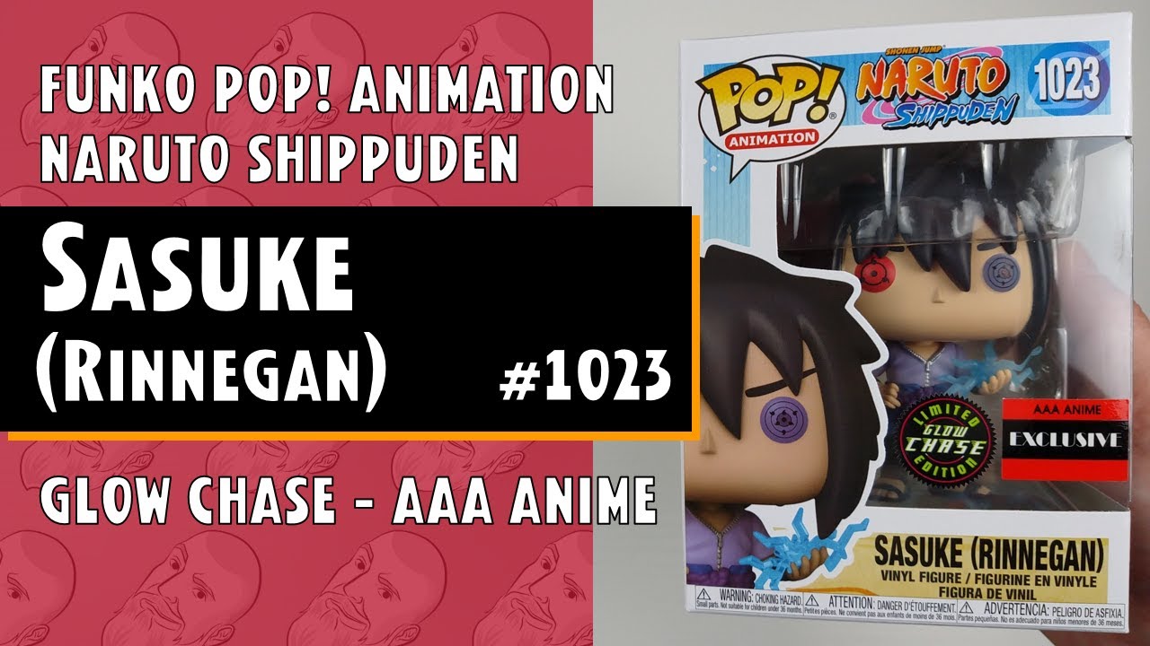 Funko Pop! Animation Naruto Sasuke Rinnegan 1023 Exclusivo Chase