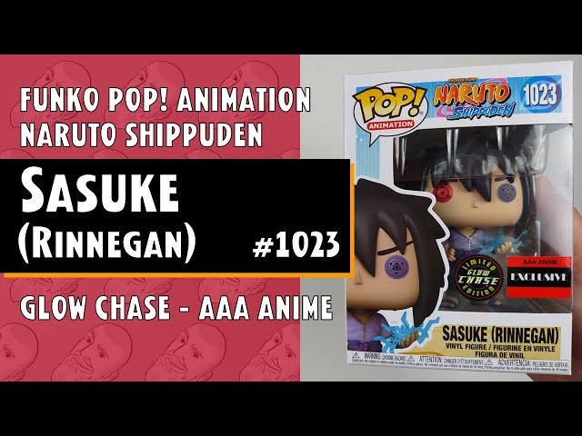 Funko Pop! Naruto Shippuden Sasuke Uchiha Rinnegan Chidori Chase Figure AAA  Anime Exlcusive