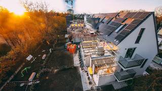 New Urban Neighborhood Construction | Munich Housing Project time lapse camera