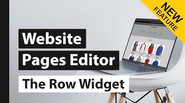 Row Widget explained - DecoNetwork 8 website pages editor