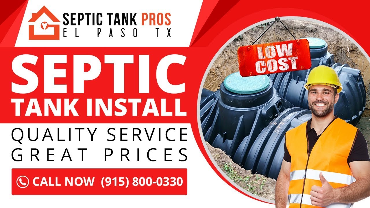 Septic Tank Install El Paso TX Call Today (915) 8000330 YouTube