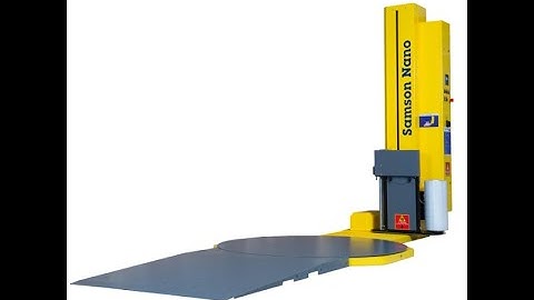 samson nano machine pallet wrap video
