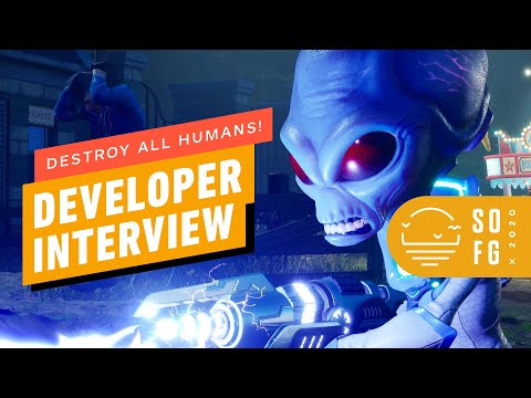 Destroy All Humans - 12 Minutes of Gameplay & Dev Interview | Summer of Gaming 2020