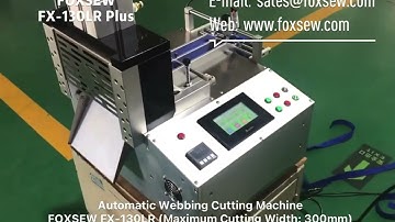 Automatic Webbing Cutting Machine Maximum Cutting Width 300mm