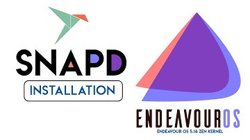 How to Install Snapd on EndeavourOS | Installing Snapd on Arch Linux | Snapd EndeavourOS Install