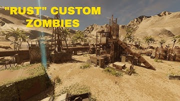 "BUYABLE ENDING" - RUST Custom Zombies #6 (Black Ops 3 Zombies Gameplay)
