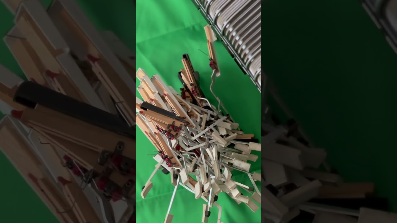 Weltmeister S4 - Complete Rebuild of an Accordion Keyboard | Full Restoration 