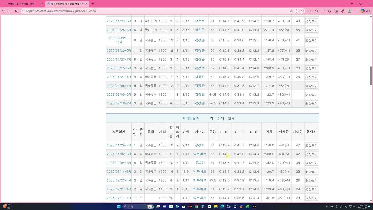 경마분석 함께하기 2
