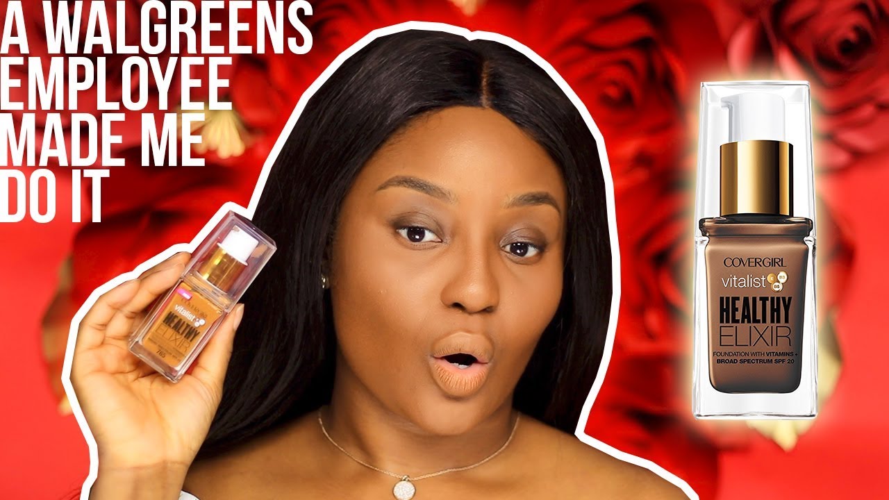 I tried a foundation a Walgreens cashier to me...Covergirl