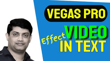 Video Inside Text in Vegas Pro | Easy Step-by-Step Tutorial (2025)
