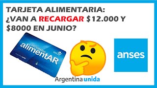 Tarjeta Alimentaria: ¿Van a Recargar $12.000 y $8000 en Junio?