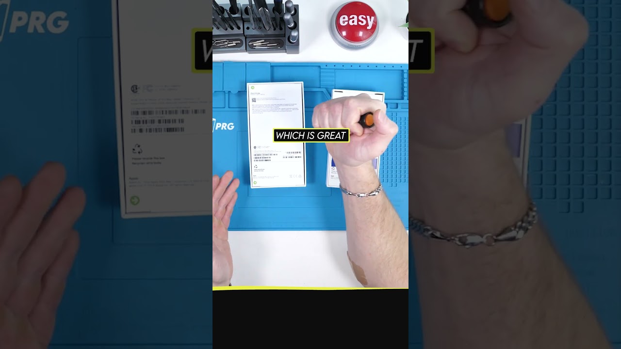 This Fake iPhone 16 Box Has A Dead Giveaway... @PhoneRepairGuru #Shorts