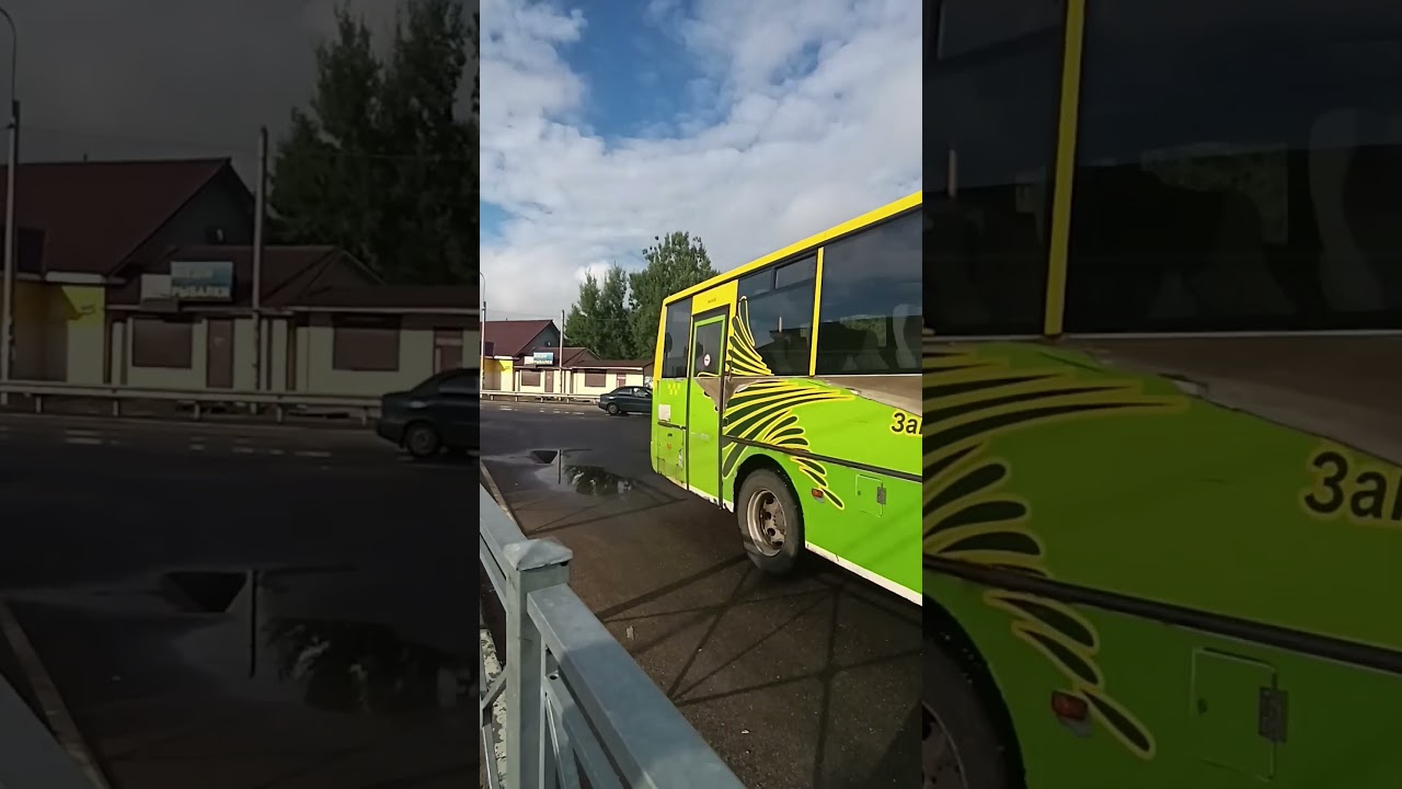 КАвЗ-4235-31 вокзал Сосново - Пятиречье остановка станция Сосново - 