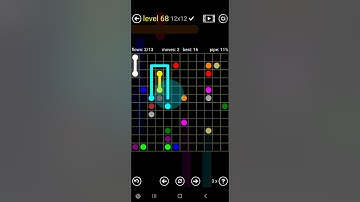 How To Solve Flow Free Premium 12x12 Mania Level 68 Hard Board Walk Through Solution Walkthrough