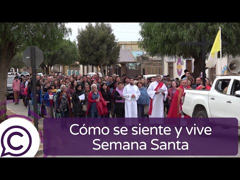 Cómo viven y sienten Semana Santa en Pichilemu