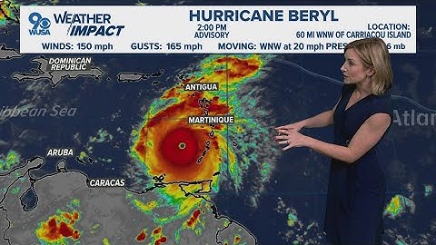 Hurricane Beryl makes way through Caribbean