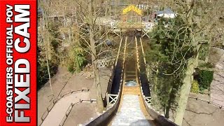 Splash Duinrell - Attraction POV On Ride Shoot the Chute Hopkins Rides (Theme Park Netherlands)