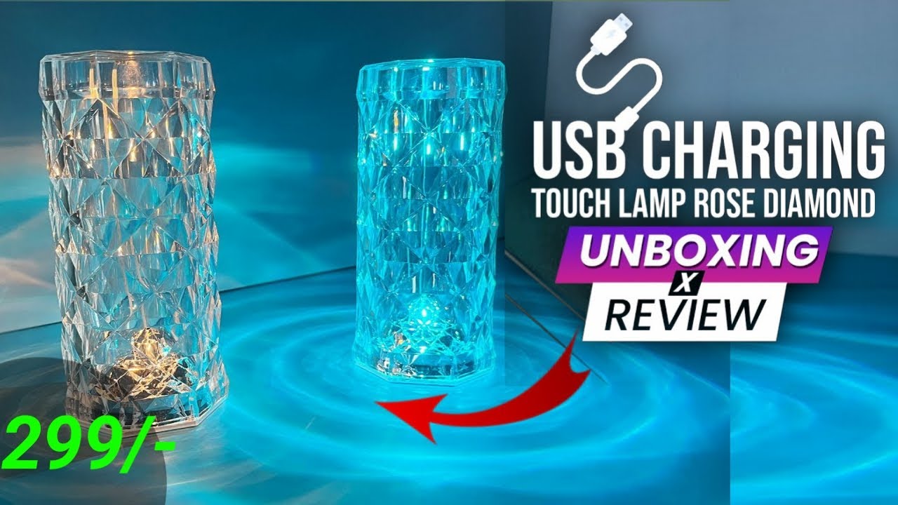Rose Diamond Table Lamp Remote Control Touch Lamp Crystal Diamond Lamp Rose Diamond Table Lamp Remote Control Touch Lamp Crystal Diamond Lamp