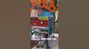 Máy Ép Ly Bán Tự Động ETon A9 #máy_ép_ly, #máy_dập_nap