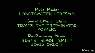 The Simpsons Treehouse Of Horror Vii End Credits F