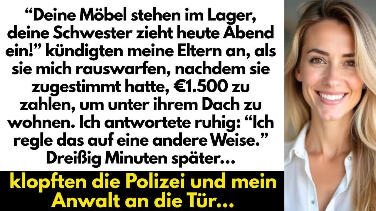 Meine Eltern Warfen Mich Raus, Nachdem Ich Mich Geweigert Hatte, €1,500  Zu Bezahlen, Um Unter