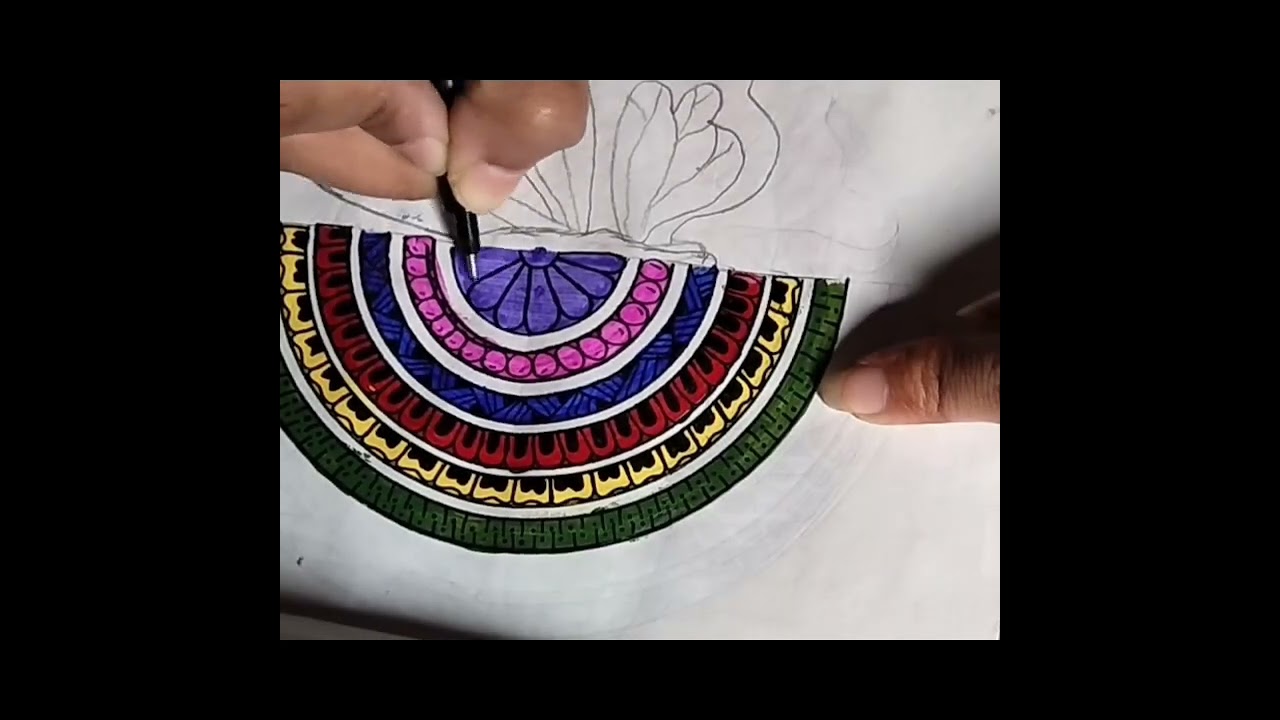 Half mandala, half butterfly — pure balance of art and soul 🦋✨