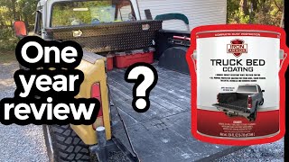 Harbor freight bed liner 1 year review by Broke N Poor trading co. 9,424 views 11 months ago 5 minutes, 35 seconds