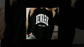 80541Vintage Newark New Jersey T-shirt: Retro College Tee Sweatshirt