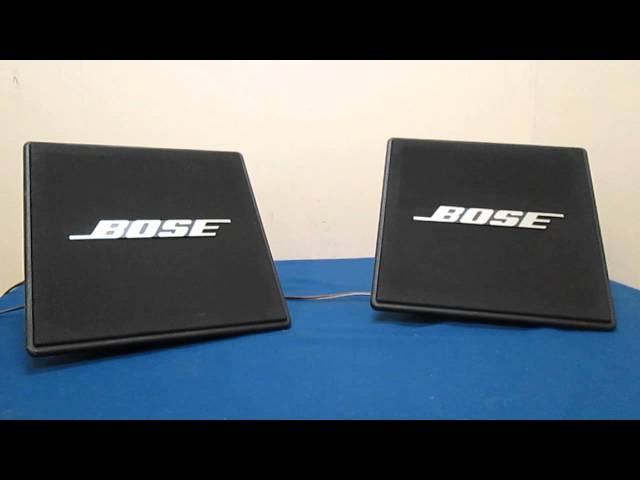 【美品】BOSE 111PYBスピーカーシステム（2台１組）