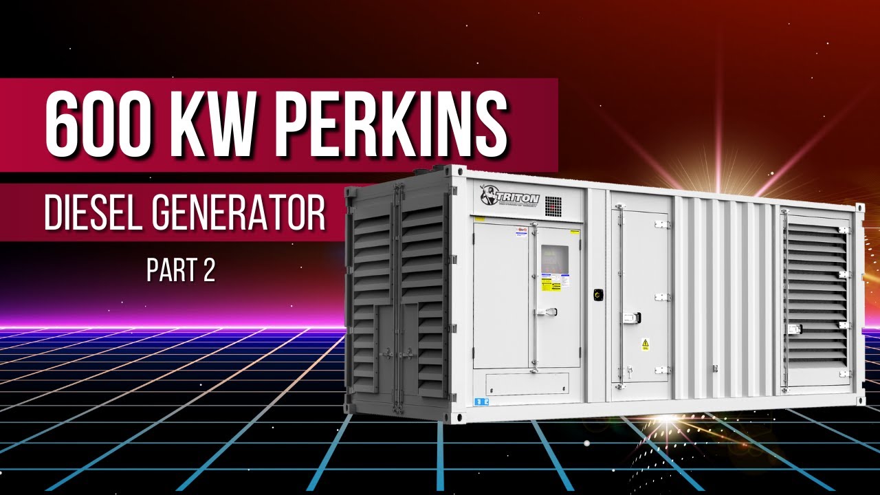 Americas Generators - 600 kW Perkins Diesel Generator Part 2 - YouTube