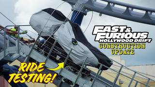 Full Universal Orlando Resort Fast & Furious: Hollywood Drift Roller Coaster Construction Update 9.20.26 Guide