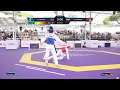 203 Round of 32 Women  57kg TUR S I  UZUNCA  CRO N  KARABATI  PGM