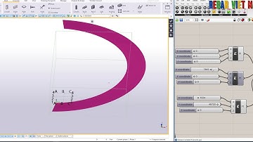 #15 - CURVE RAMP Tekla & Grasshoper