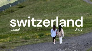 switzerland travel vlog | taking in the beauty of zermatt & grindelwald