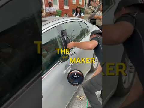 فتح باب السيارة بعد ضياع المفتاح بطريقه سهله جدا